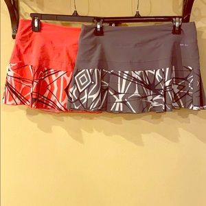 EUC- 2 Nike Tennis Skirts - Dri-Fit